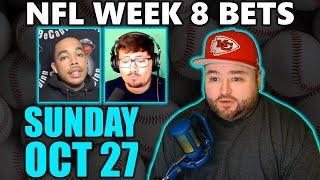 NFL Week 8 Bets With Kyle Kirms Sunday Picks October 27