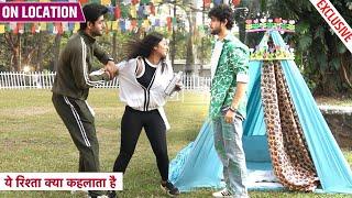 Yeh Rishta Kya Kehlata Hai | Abhir Ki Deewani Hui Kiara, Krish Bana Bada Fan | On Location