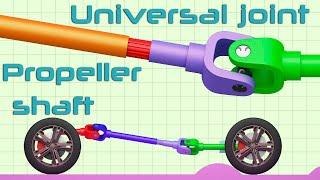 universal joint and propeller shaft