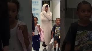 North West & Her Siblings Arriving In China For Kanye Concert #northwest #kanyewest #viral