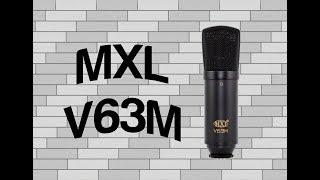 MXL V63M Condenser Microphone Review / Demo & Comparison to Rode NT1