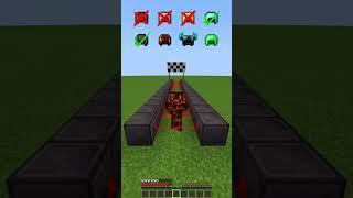 Armor VS Laser in Minecraft (Sigma Boy) #shorts