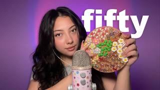 ASMR 50 triggers in 50 minutes