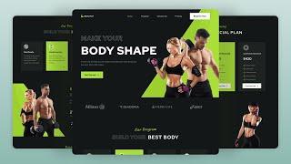  Build & Deploy a Responsive Gym Website Design Using HTML CSS & JavaScript