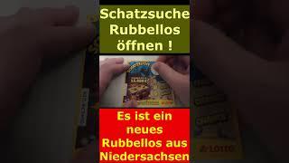 Nun öffnen wir ein neues Rubbellos Schatzsuche