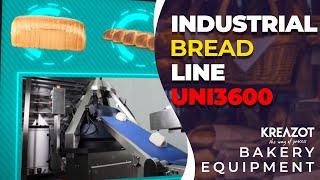 BREAD LINE, Industrial Bakery Equipment, Dough Machine, Toast Bread