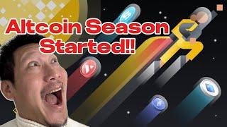 Altcoin Season has started!! When you look back, this is WHEN it began! #crypto #bitcoin #trading