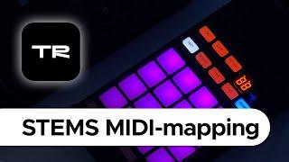 STEMS | Traktor MIDI-mapping | How to MIDI-map any controller to use Traktor STEMS?