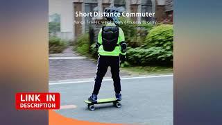 SKATEBOLT Brisk 24 Inch Electric Skateboard for Kids and Teens, Top Speed 11 MPH, revieww