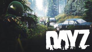 Принял конвой и ограбил клановую базу в лесу - DayZ