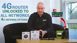 Introducing the KUMA CONNECT Range - 4G Router and External Antennas to suit every suituation