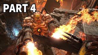 DOOM ETERNAL GAMEPLAY WALKTHROUGH - PART 4 - NO COMMENTARY