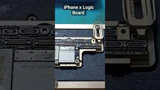 iPhone x Logic Mother board Opened With WLHT007 #iphone