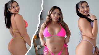 Micro Bikini Try On Haul with @Lilpersianbae