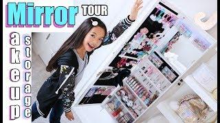 MIRROR STORAGE MAKEUP Vanity Tour