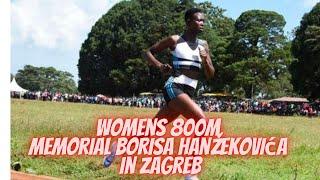 Womens 800M Memorial Borisa Hanžekovića in Zagreb