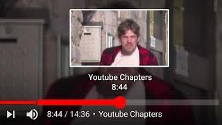 The New Youtube Chapter Timestamp Feature