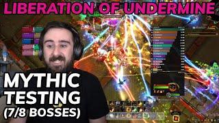 Mythic 11.1 Raid Testing Liberation of Undermine (All Bosses)