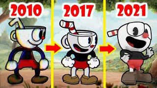 La INCREIBLE EVOLUCION de CUPHEAD  (2010-2021)