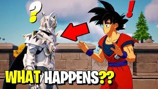 What Happens if Boss GENO Meets GOKU Fortnite! (Dragon Ball Z!)