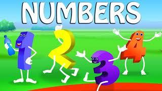 Детская песня про английские цифры "The numbers song"