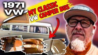 1971 VW Camper Van Tour  Meet Gus the Bus – My Classic Volkswagen Walkthrough