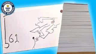 This flip book is 1,300 pages LONG! | Guinness World Records