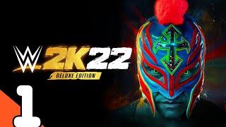 WWE 2K22 MyRise Gameplay Walkthrough Part 1 FULL GAME - No Commentary [ 1080p 60fps]