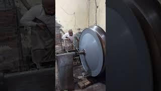 Steel Whisperer: The Art of Crafting a Satellite Dish Antenna #shorts #viral