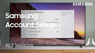 How to set up a Samsung Account on your TV | Samsung US