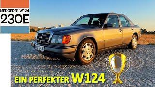 A perfect Mercedes W124. Vehicle presentation with all details.