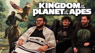 My Friends Watch KINGDOM OF THE PLANET OF THE APES for the FIRST TIME! | MOVIE REACTION