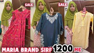Maria Brand Ki Last Sale Lg Gai  || 1200 Me Stitch Dress || Maria Bilal