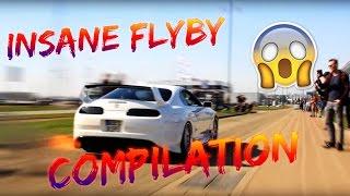 INSANE CARS Fly-By Compilation [2017] (Supra, Skyline, Mustang, BMW, Corvette)