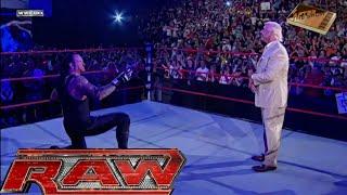 The Undertaker & Mr.McMahon Pay Tribute To Ric Flair (RAW Off-Air) RAW Mar 31,2008