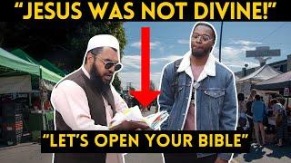 Muslim CHALLENGES Christian On Jesus Then THIS HAPPENS... (Amazing Response!)