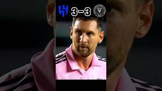 Inter Miami vs Al Hilal  | Messi Hattrick | Riyadh Season Cup 2024 #shorts #football #youtube