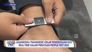 Jasamedika Transmedic Gelar Pemeriksaan EKG Realtime Dalam Perayaan People Fest