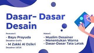 Dasar-Dasar Desain | Bersama Desainer Masjid Pogung Dalangan