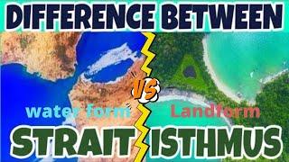 ISTHMUS V.S. STRAIT / Science for kids