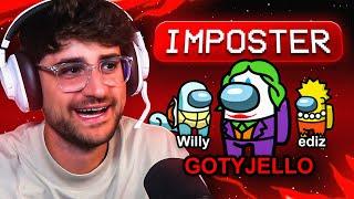 IMPOSTER = WIN  ELIJELLO ZEIGT WARUM ER DER AMONG US GOTY IST! mit Danny, Micky, Willy & Co.