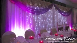 Platinum Events Full Wedding Event Decor Leicester Tigers Rugby Stadium