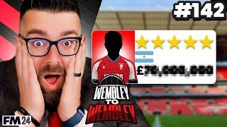 OUR FIRST ELITE PLAYER | Part 142 | Wembley FM24 | Football Manager 2024