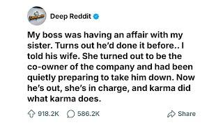 I Think My Boss Is Cheating on His Wife… With My Sister... And... - Deep Reddit
