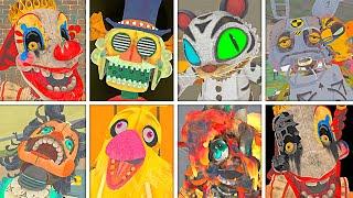 FNAF Secret of the Mimic - All Jumpscares + All Bosses (Full Bright Mode)