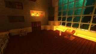 Minecraft Underwater House Ambience with Music