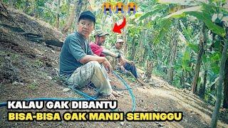 Waduh... Selang Air Sudah Lapuk Dan Rusak Bisa-Bisa Gak Ada Air Buat Dimasak