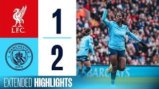 HIGHLIGHTS | Bunny Shaw double puts City top of the WSL! | Liverpool 1-2 Man City