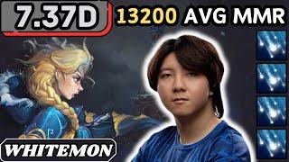 7.37d - Whitemon CRYSTAL MAIDEN Hard Support Gameplay 27 ASSISTS - Dota 2 Full Match Gameplay