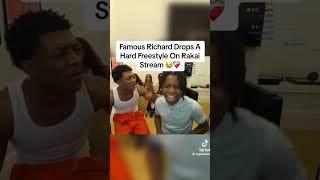 Famouss Richard x Rakai Freestyle  #trending #funny #shorts #twitch